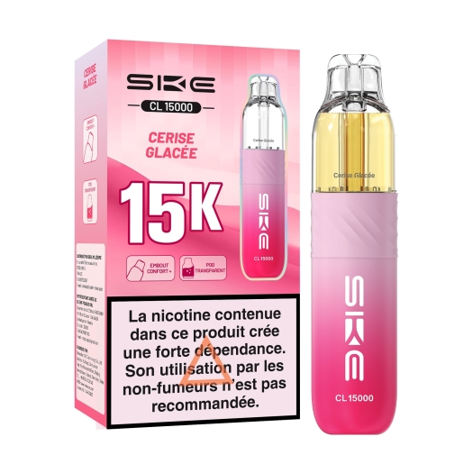 Puff CL15000 Cerise Glacée de SKE
