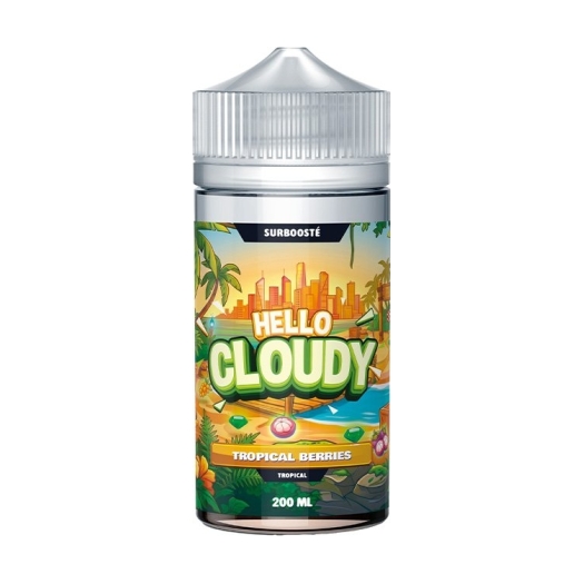 E-liquide Tropical Berries 200ml de Hello Cloudy E-liquide Tropical Berries 200ml de Hello Cloudy