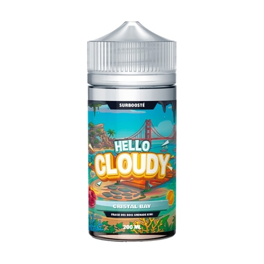 E-liquide Crystal Bay 200m de Hello Cloudy E-liquide Crystal Bay 200m de Hello Cloudy