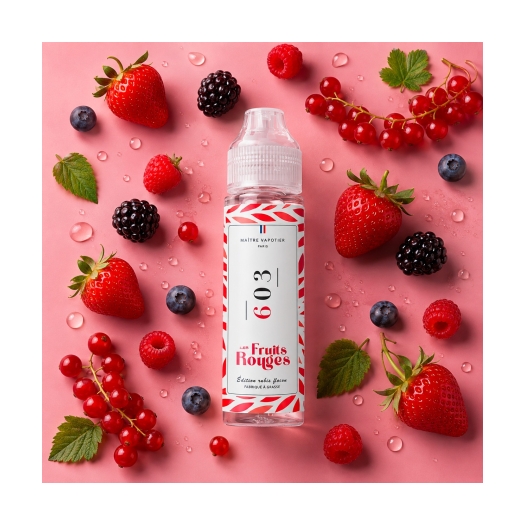 E-liquide N°603 • Fruits Rouges • Maître Vapotier