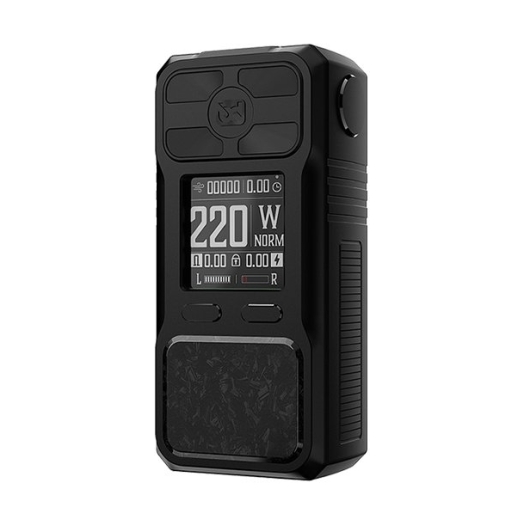 Mod Rayden 220 Full Black de BD Vape Mod Rayden 220 Full Black de BD Vape