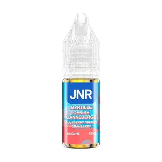 E-liquide Blueberry Cherry Cranberry Sels de Nicotine 10ml de JNR E-liquide Blueberry Cherry Cranberry Sels de Nicotine 10ml de JNR