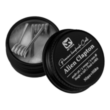 Alien Clapton Ni80+Ni90 0.15Ω Handmade de BD Vape Alien Clapton Ni80+Ni90 0.15Ω Handmade de BD Vape
