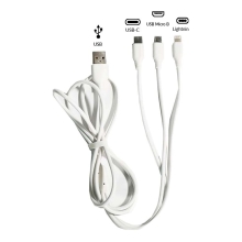 Cable 3 en 1 Multifonctions