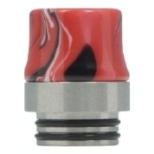 Drip Tip 810 Anti-Spitback (K) Red & White ( A ) de Fumytech Drip Tip 810 Anti-Spitback (K) Red & White ( A ) de Fumytech
