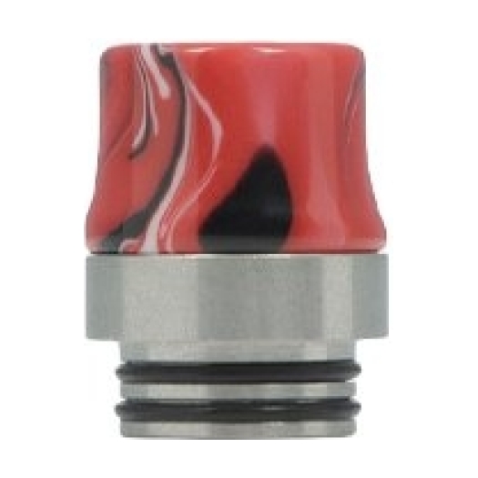 Drip Tip 810 Anti-Spitback (K) Red & White ( A ) de Fumytech Drip Tip 810 Anti-Spitback (K) Red & White ( A ) de Fumytech