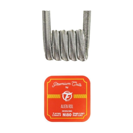 Alien RDL Ni80 0.50Ω 2.5mm de Fumytech Alien RDL Ni80 0.50Ω 2.5mm de Fumytech
