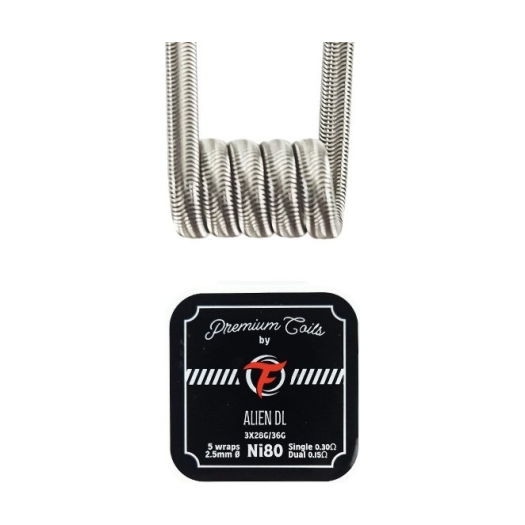 Alien DL Ni80 0.30Ω 2.5mm de Fumytech Alien DL Ni80 0.30Ω 2.5mm de Fumytech