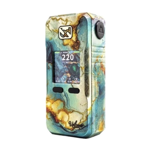 Mod Rayden 220 Volcano Turquoise Opal Rare Edition de BD Vape Mod Rayden 220 Volcano Turquoise Opal Rare Edition de BD Vape