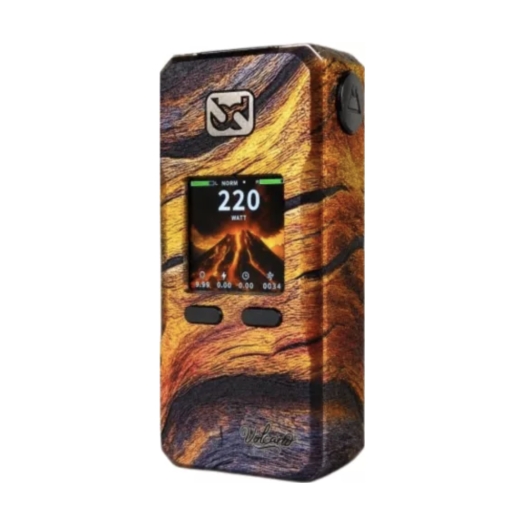 Mod Rayden 220 Volcano Pahoehoe Rare Edition de BD Vape Mod Rayden 220 Volcano Pahoehoe Rare Edition de BD Vape