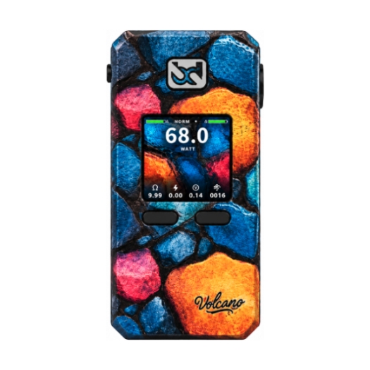 Mod Rayden 220 Volcano Chameleon Stone Rare Edition de BD Vape Mod Rayden 220 Volcano Chameleon Stone Rare Edition de BD Vape