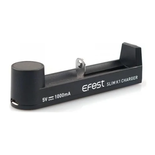 Charger Slim K1 + Cable USB de  Efest