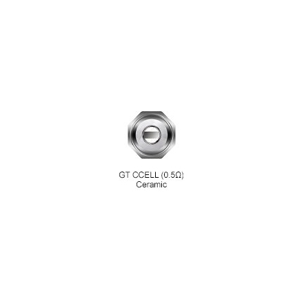 Résistance NRG GT CCELL Céramique 0.5Ω de Vaporesso