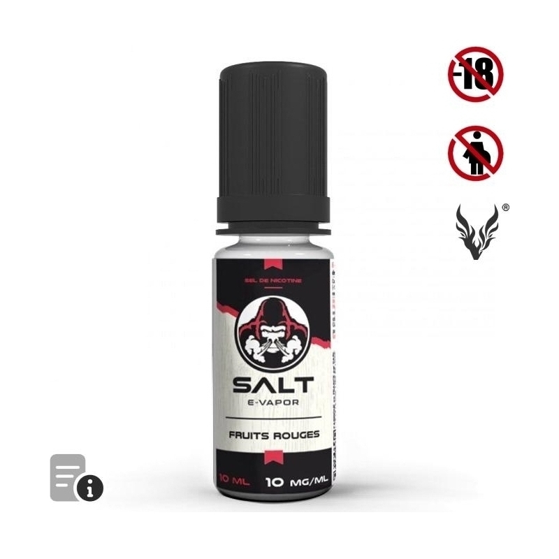 E-liquide Fruits rouges de Salt E-Vapor