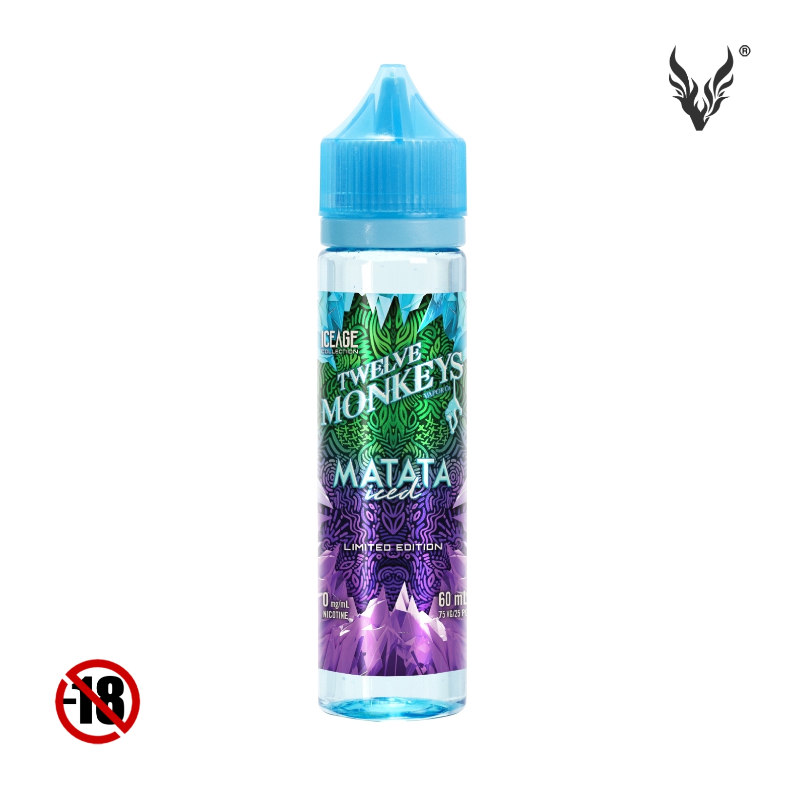 twelve monkeys e liquide Drip'n Frozen Series Nicotine Salt 30mL main image 0