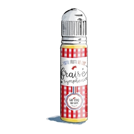E-liquide Fraise Symphonie 50ml de Les Bêtises Du Coq