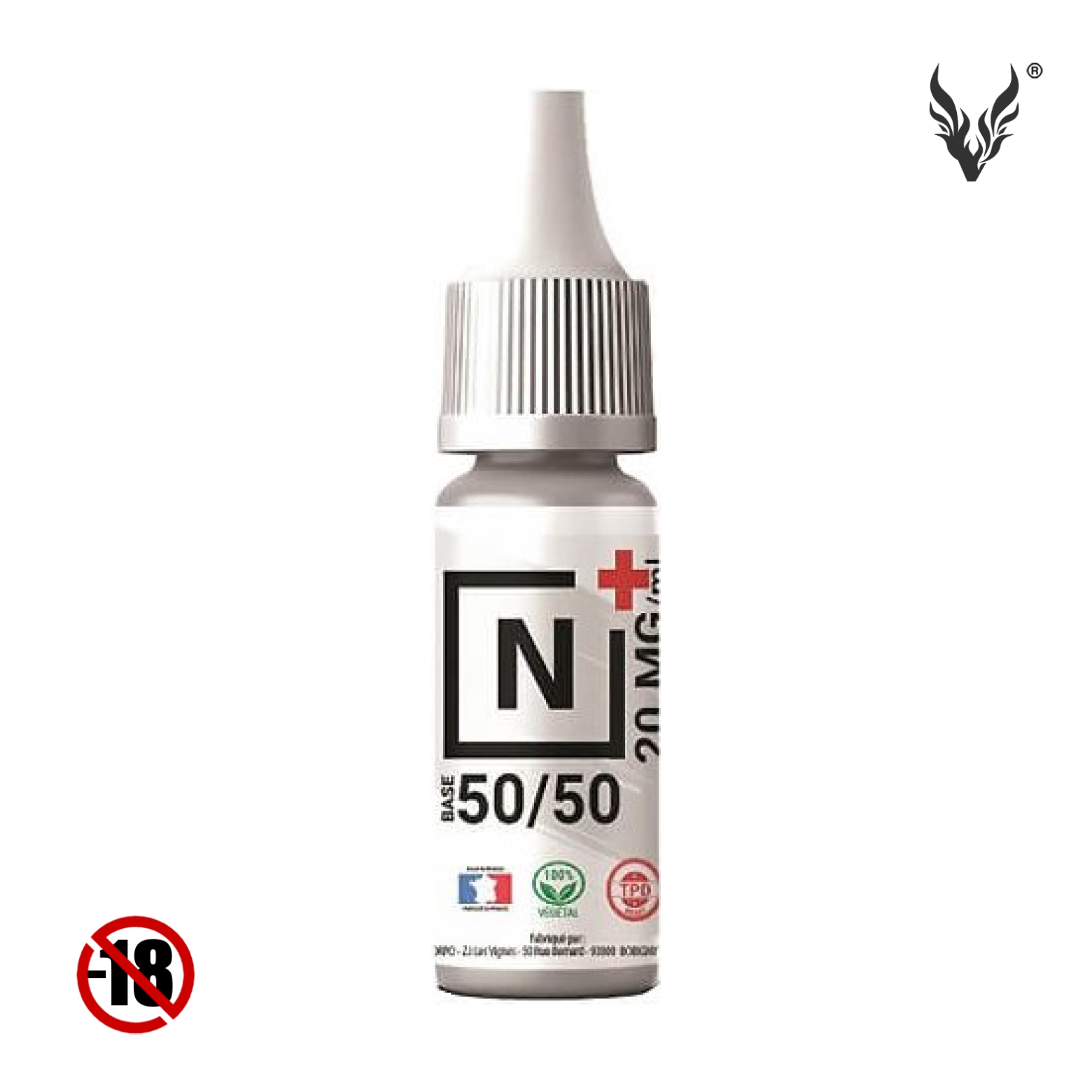 Booster de nicotine 20mg 50PG/50VG de N+