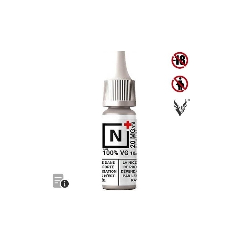 Booster de nicotine 20mg 100VG de N+