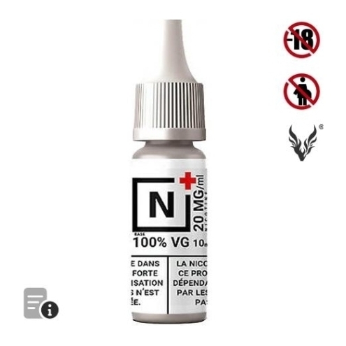 Booster de nicotine 20mg 100VG de N+