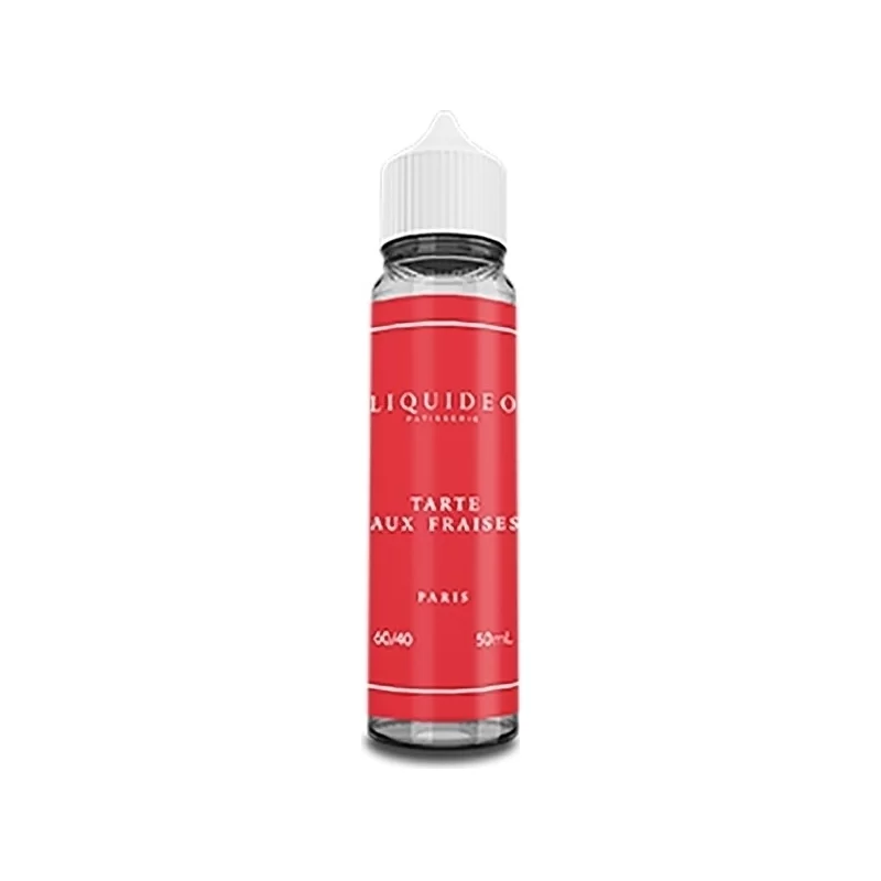 E-liquide Tarte aux fraises 50ml de Liquideo Tentation