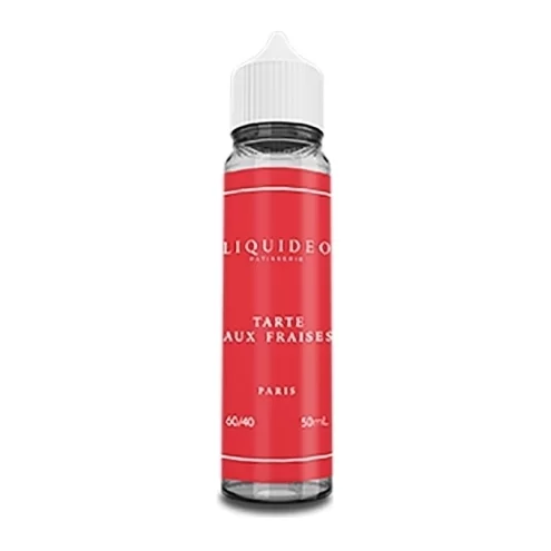E-liquide Tarte aux fraises 50ml de Liquideo Tentation