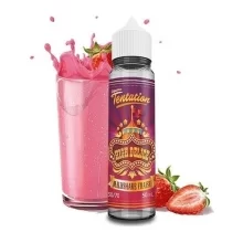 E-liquide Milkshake Fraise 50ml de Liquideo Tentation